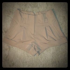 High waist shorts